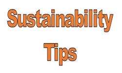 sustainability tips