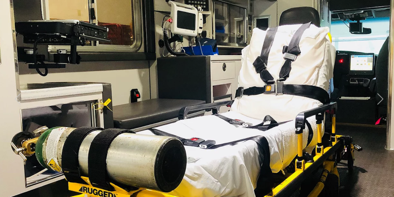 Inside the Ambulance Inside the Ambulance